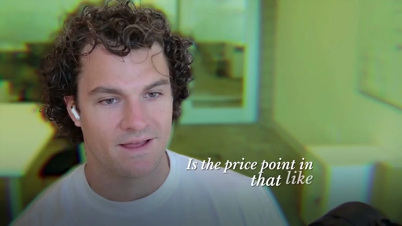 A guest on Marketing Operators mid-sentence, from the trailer