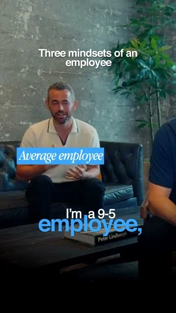 Jared Orkin on camera for Three Mindsets of an Employee